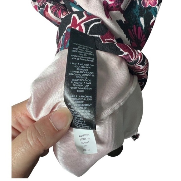 WHITE House Black Market Floral Dress Sz 16 In Great Condition - Picture 9 of 10